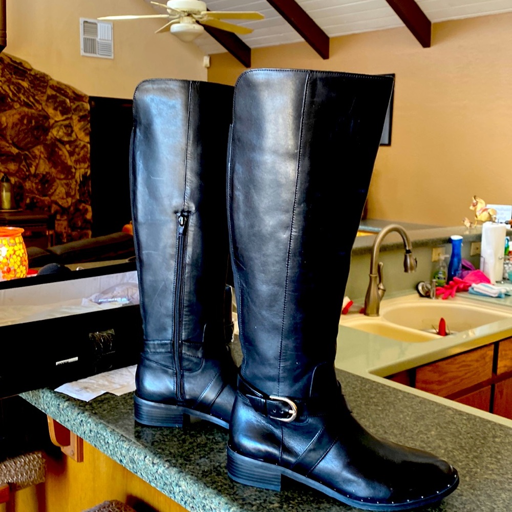 I. N.C. International Fadoral riding boot. Black 8 1/2